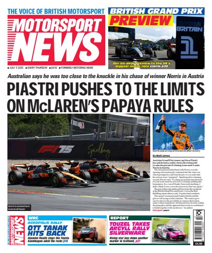 Motorsport News issue 