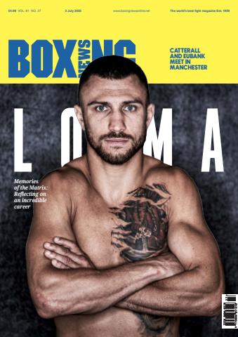 Boxing News issue July 3 2025
