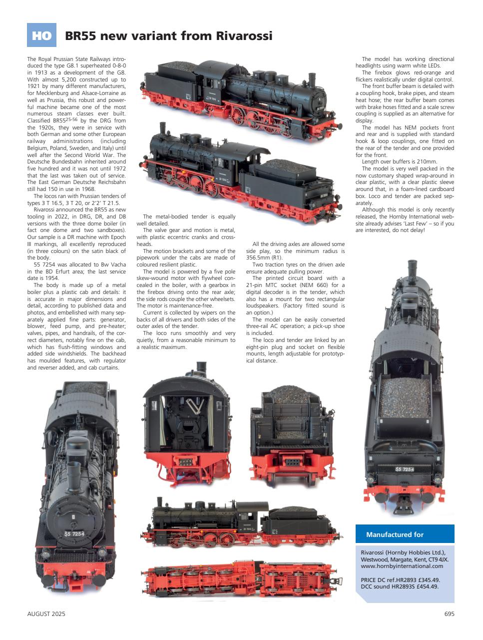 Continental Modeller Preview Pages