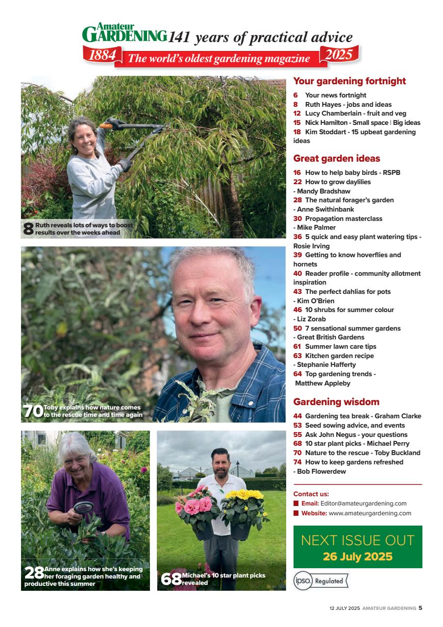 Amateur Gardening Preview Pages