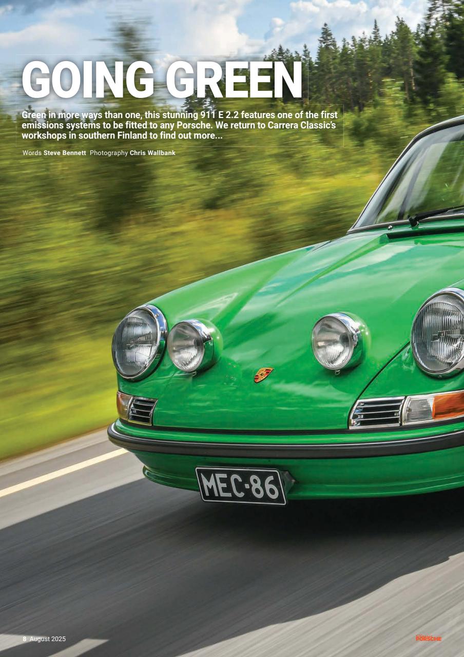 Classic Porsche Preview Pages