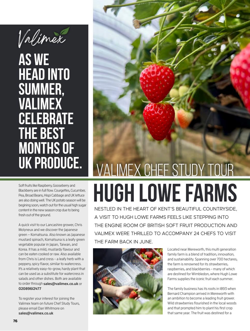 Chef & Restaurant Magazine Preview Pages