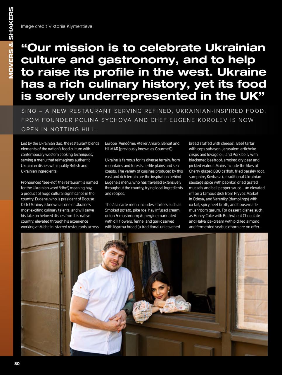 Chef & Restaurant Magazine Preview Pages