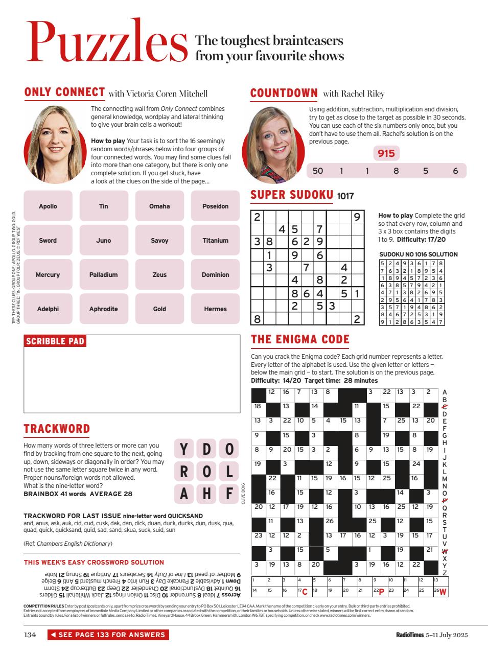 Radio Times Preview Pages