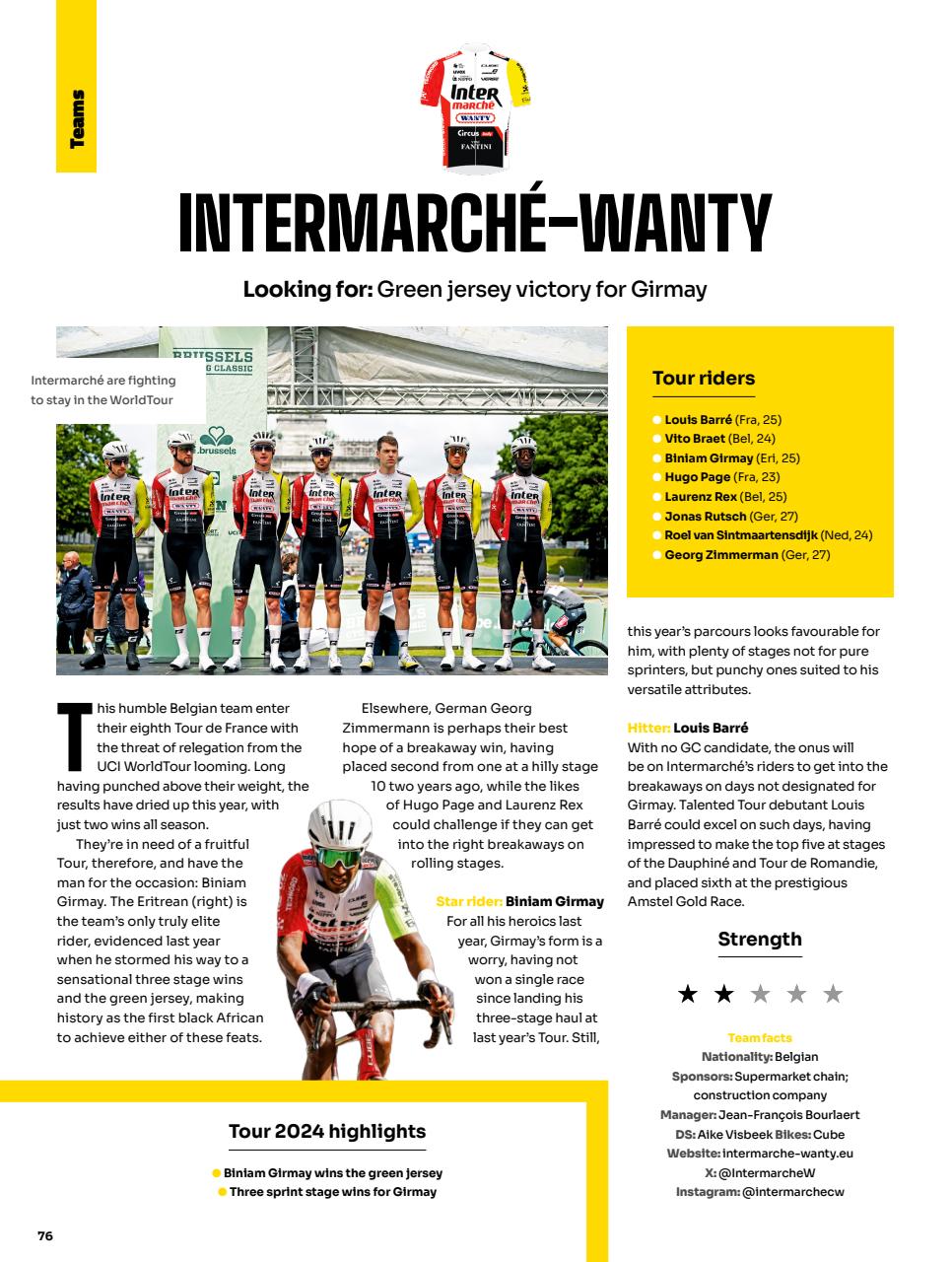 Cycling Weekly Preview Pages