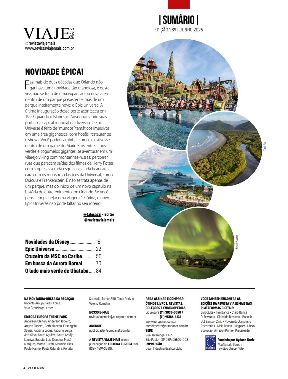 Viaje Mais Preview Pages