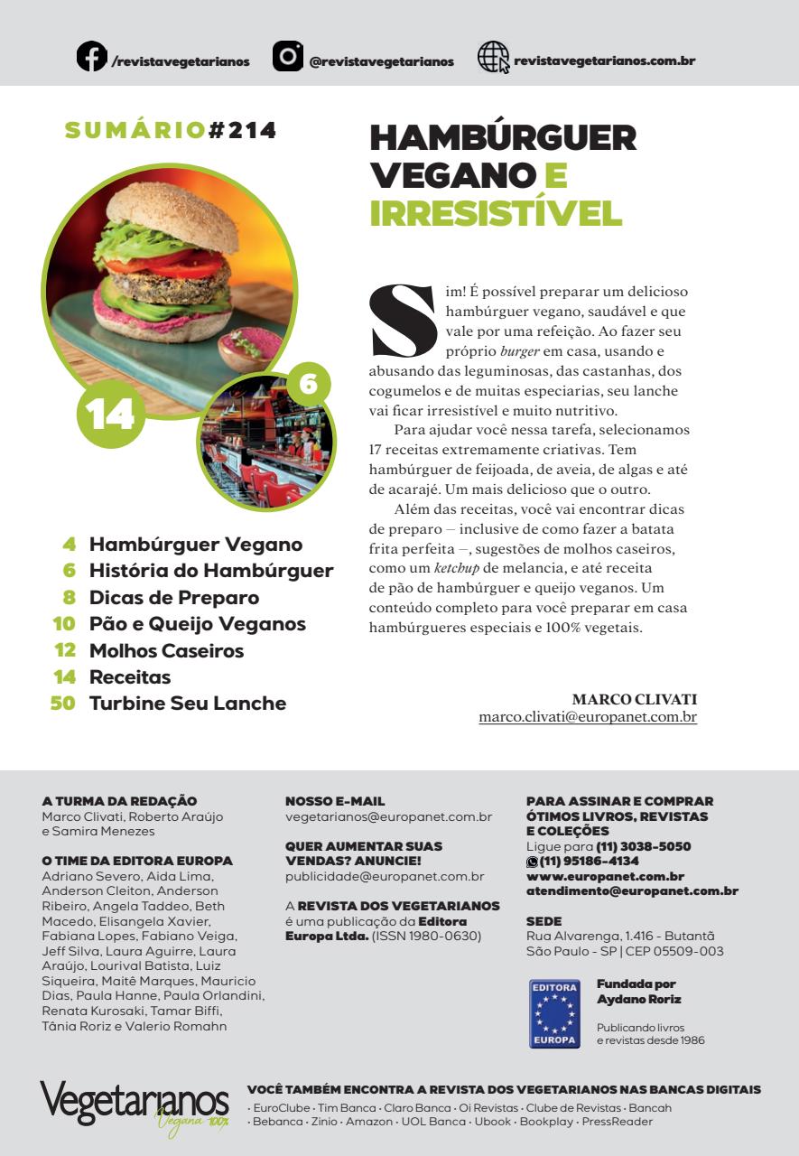 Vegetarianos Preview Pages