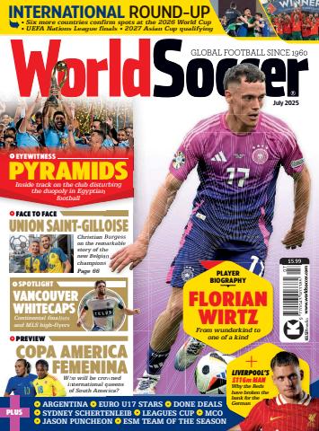World Soccer issue Jul-25
