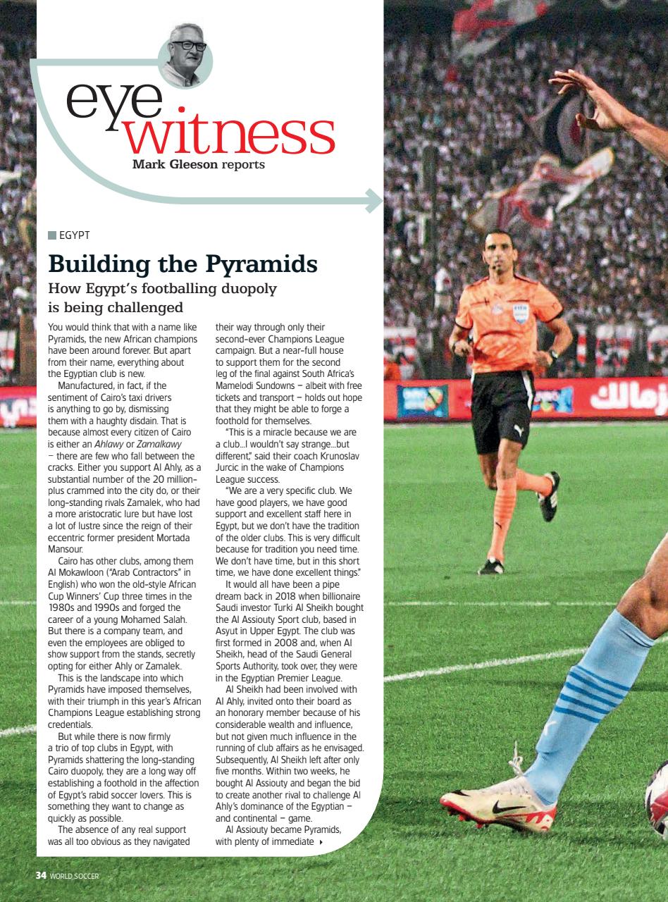 World Soccer Preview Pages