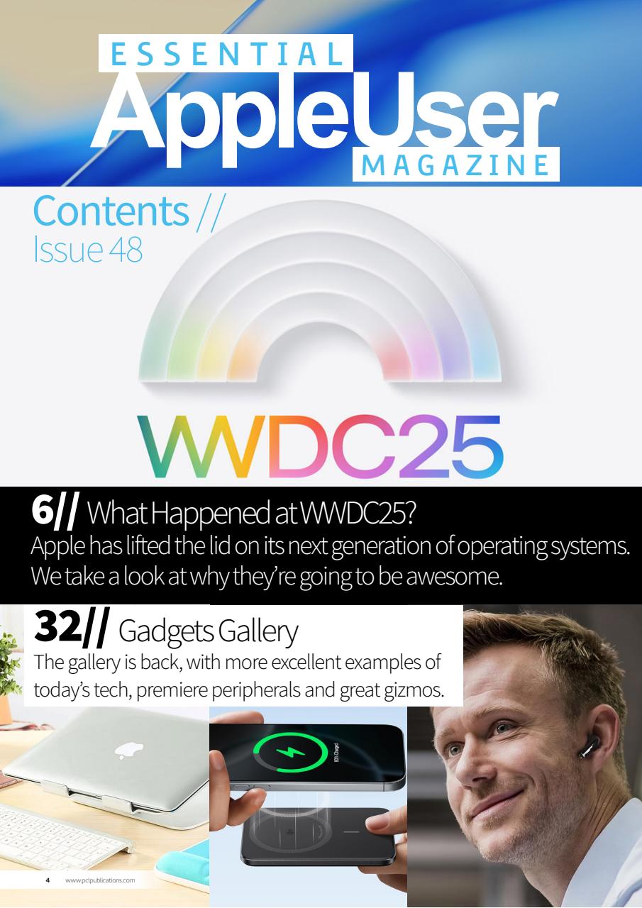 Essential Apple User Preview Pages