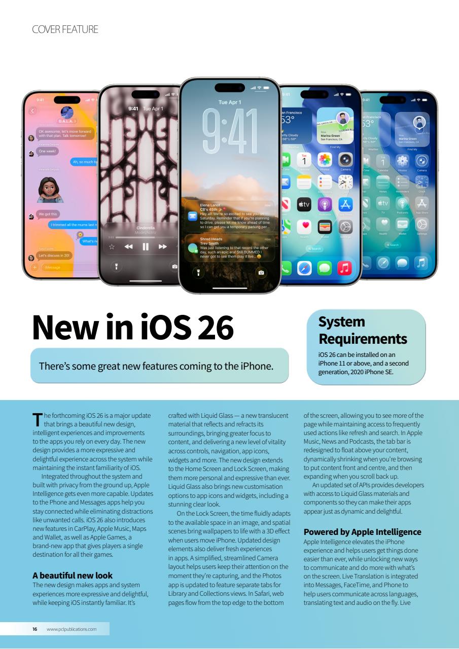 Essential Apple User Preview Pages