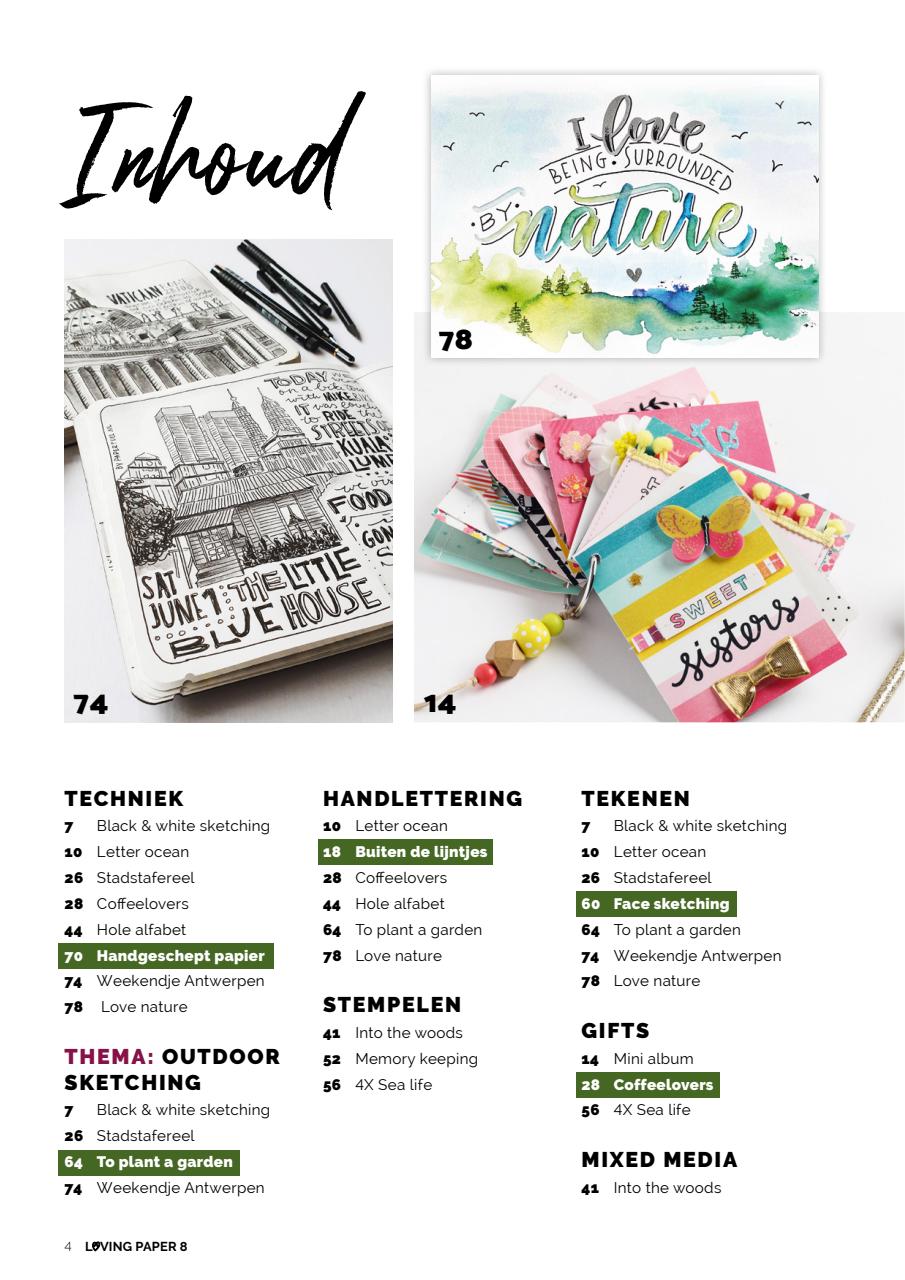 Loving Paper Preview Pages