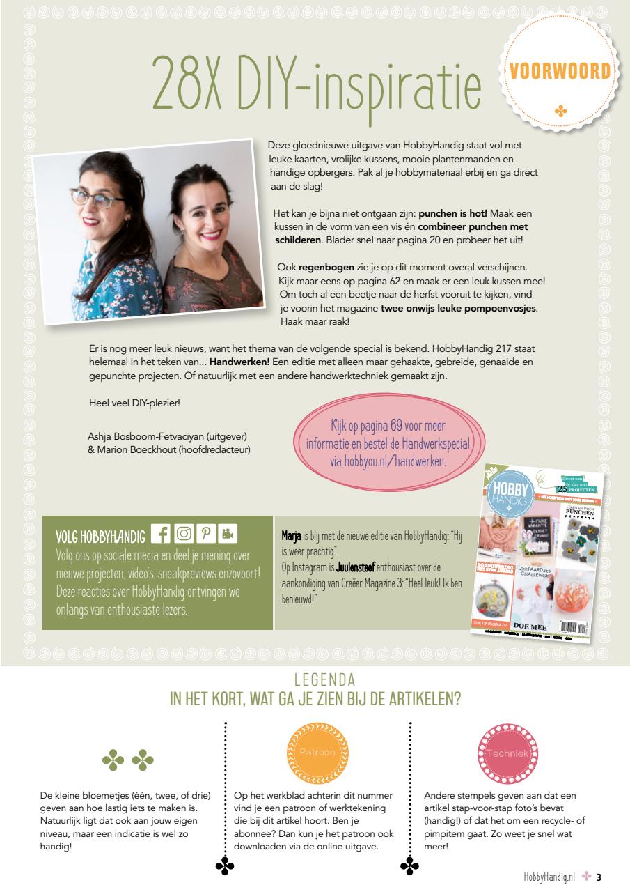 HobbyHandig Preview Pages