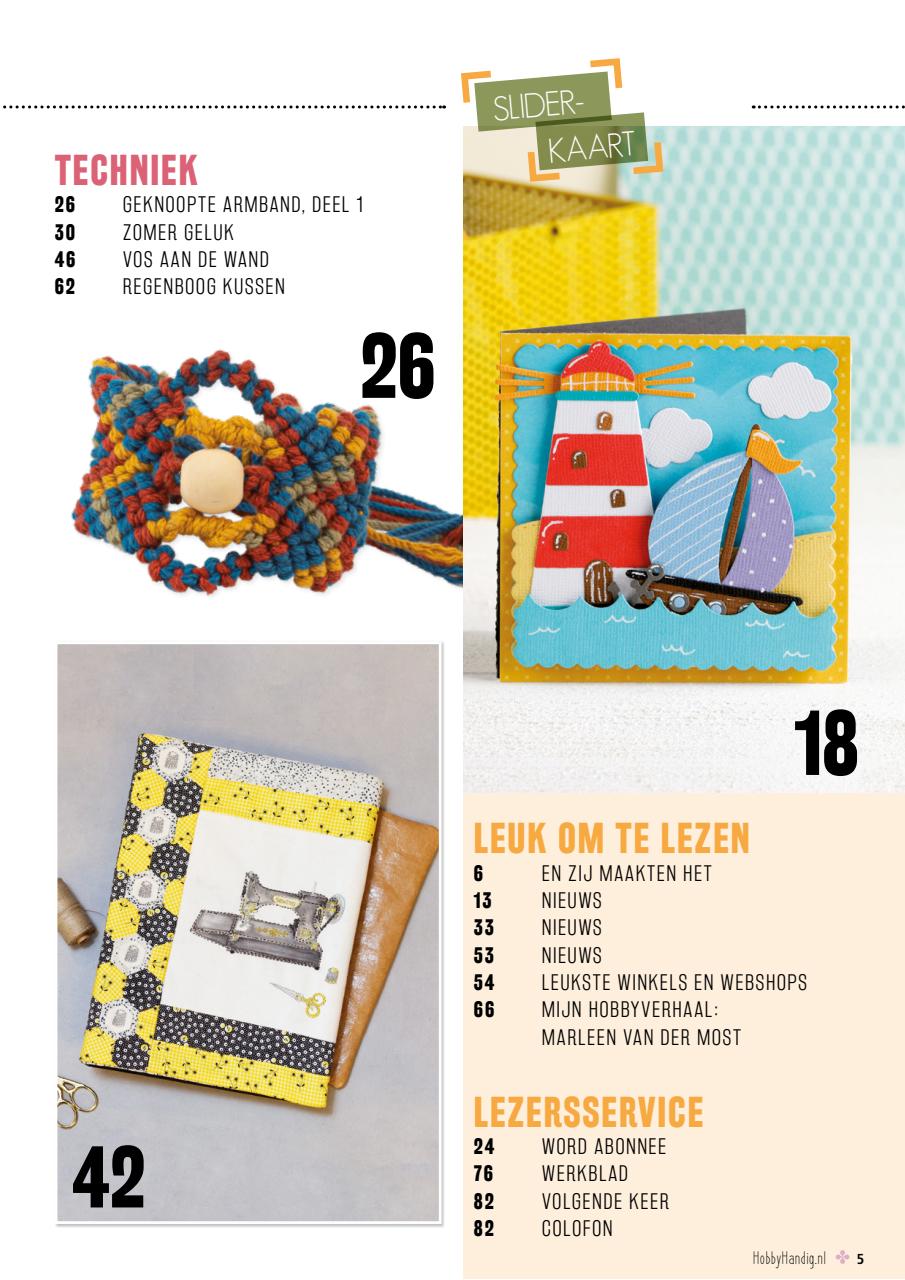 HobbyHandig Preview Pages