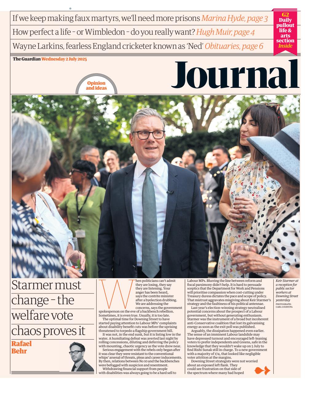 The Guardian Newspaper Preview Pages