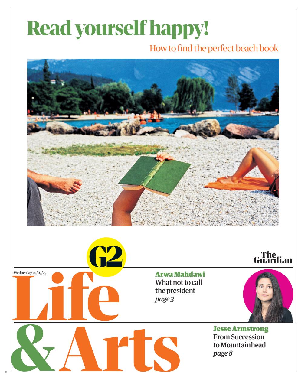 The Guardian Newspaper Preview Pages