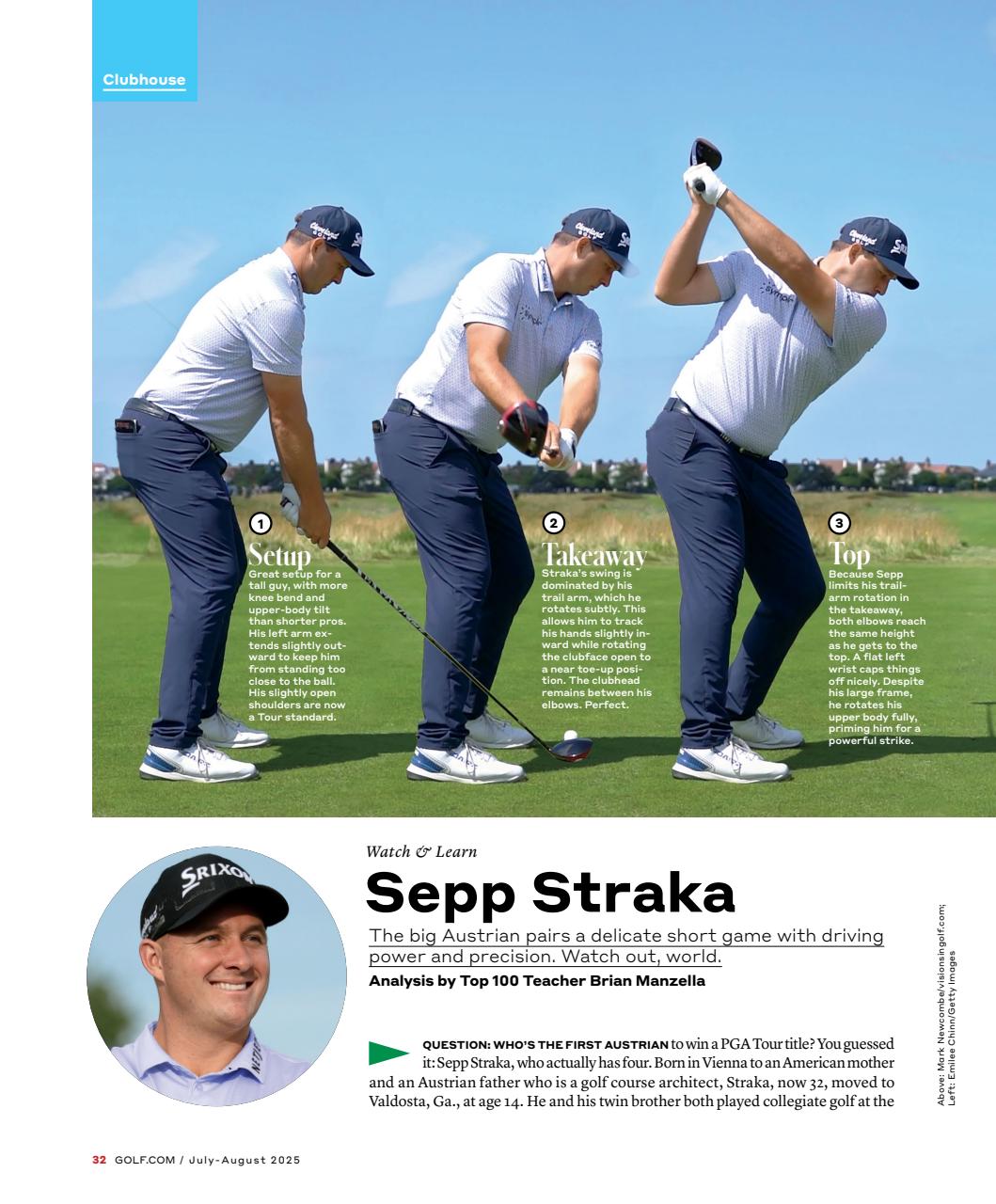 Golf Magazine Preview Pages