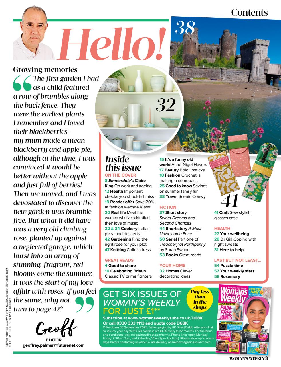 Woman's Weekly Preview Pages