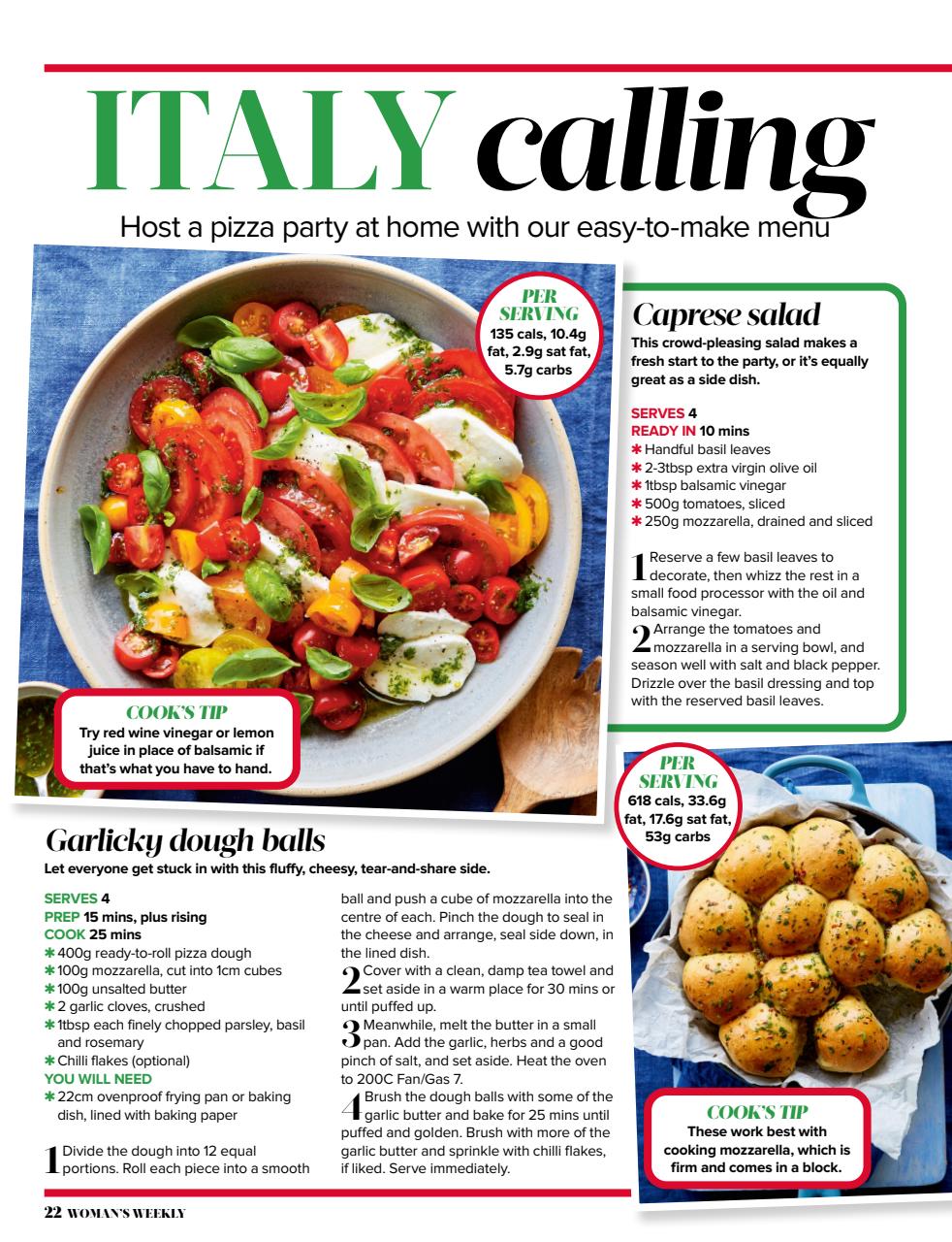 Woman's Weekly Preview Pages