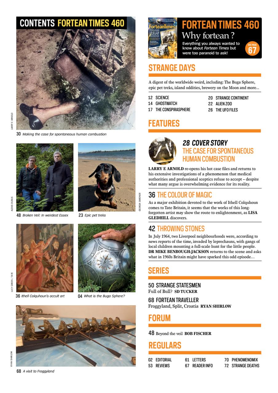 Fortean Times Preview Pages