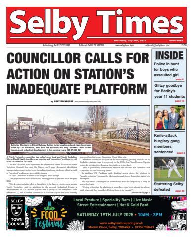 Selby Times issue July 3rd 2025