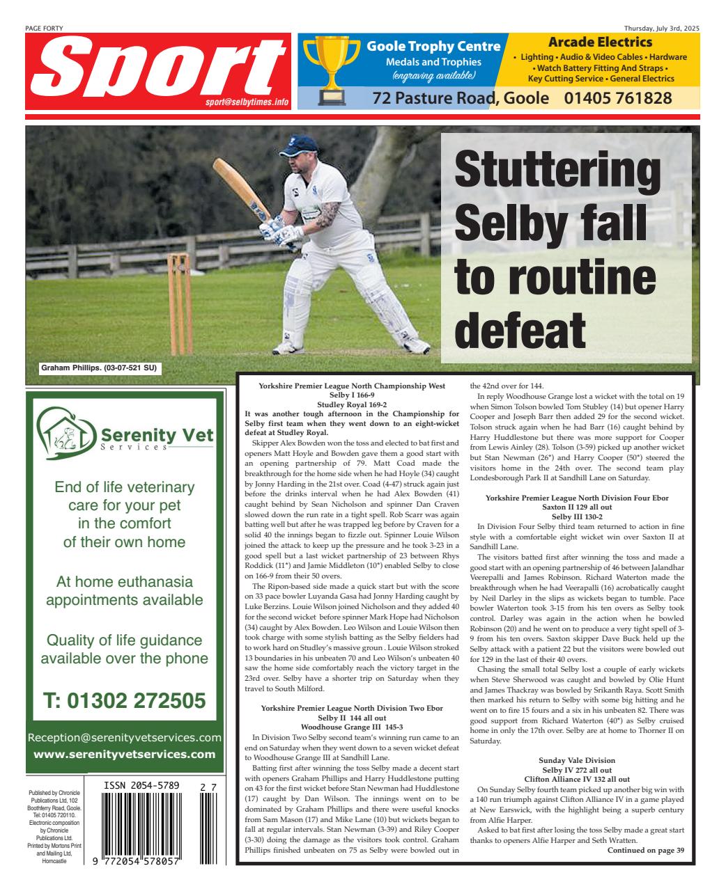 Selby Times Preview Pages