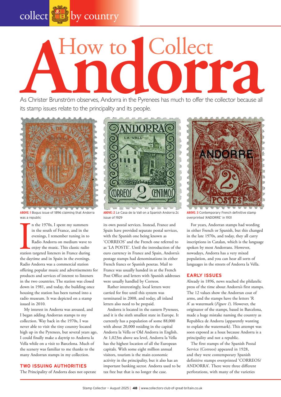 Stamp Collector Preview Pages