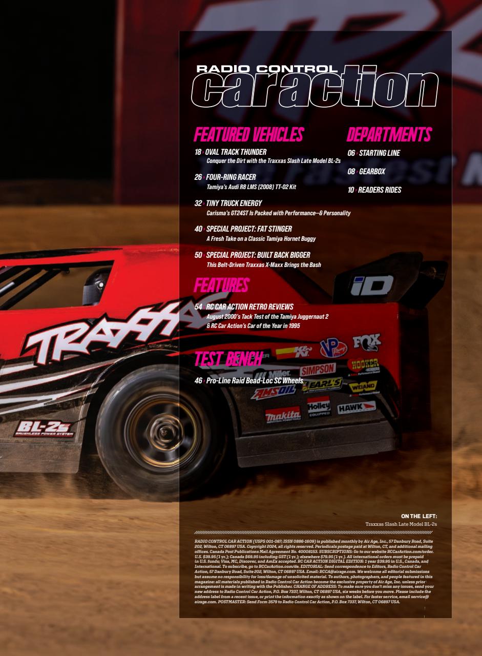RC Car Action Preview Pages