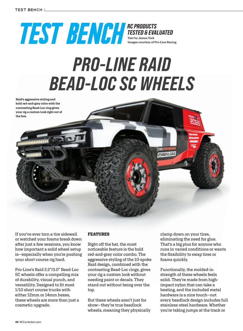 RC Car Action Preview Pages
