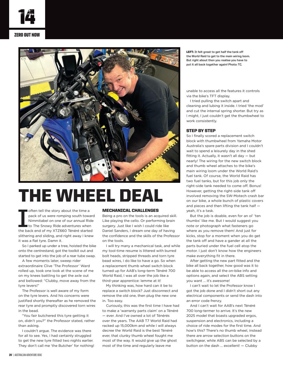 Australian Adventure Bike Preview Pages