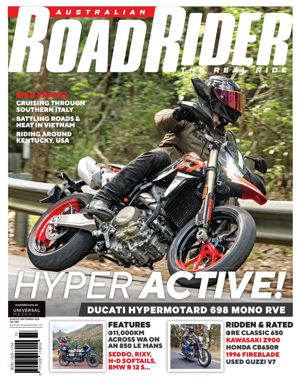 Australian Road Rider Preview Pages