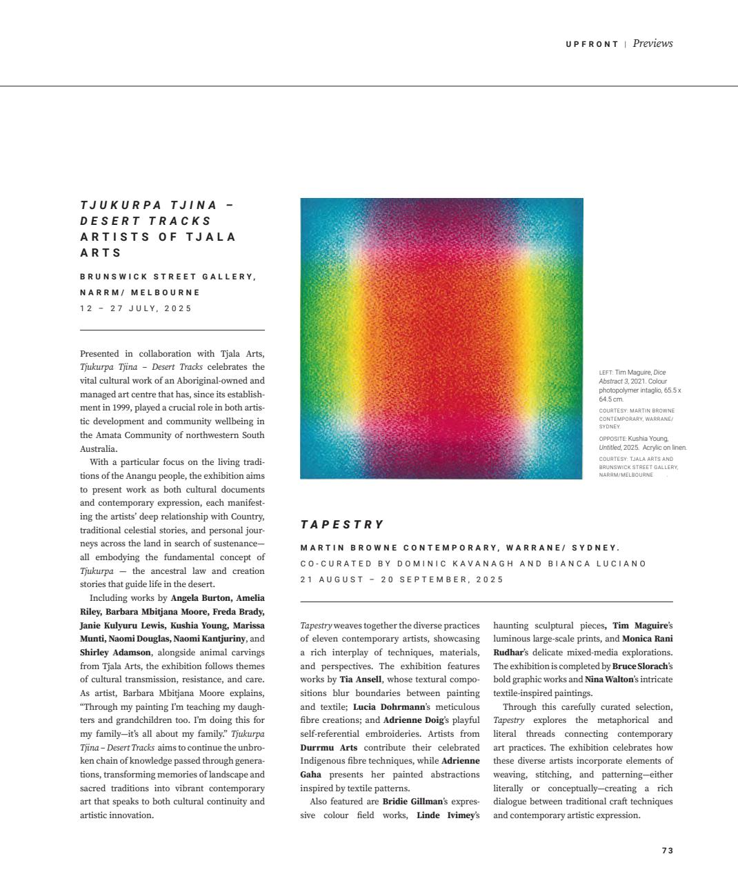 Art Collector Preview Pages