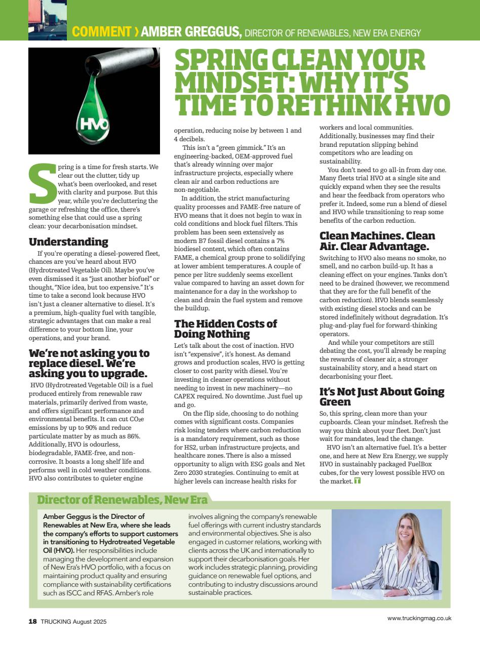 Trucking Magazine Preview Pages