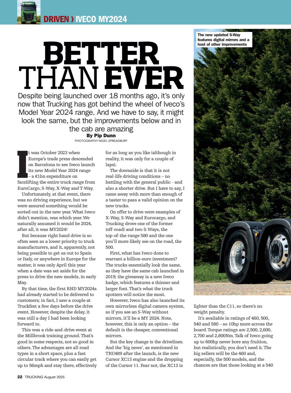 Trucking Magazine Preview Pages