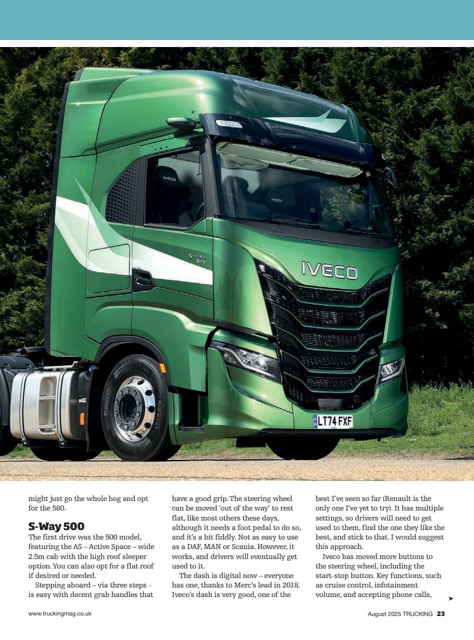 Trucking Magazine Preview Pages