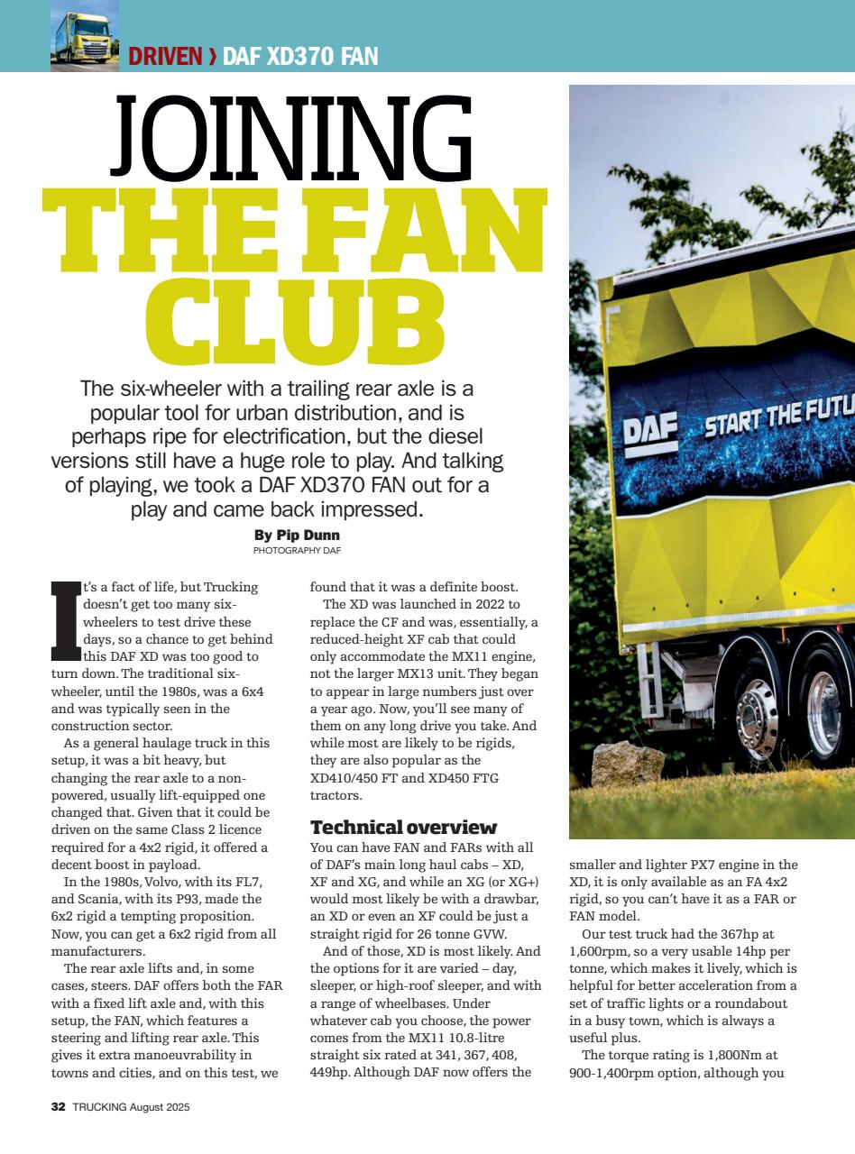 Trucking Magazine Preview Pages