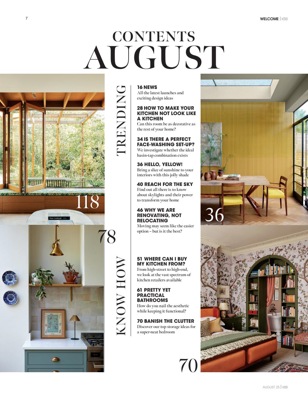 Kitchens Bedrooms & Bathrooms magazine Preview Pages