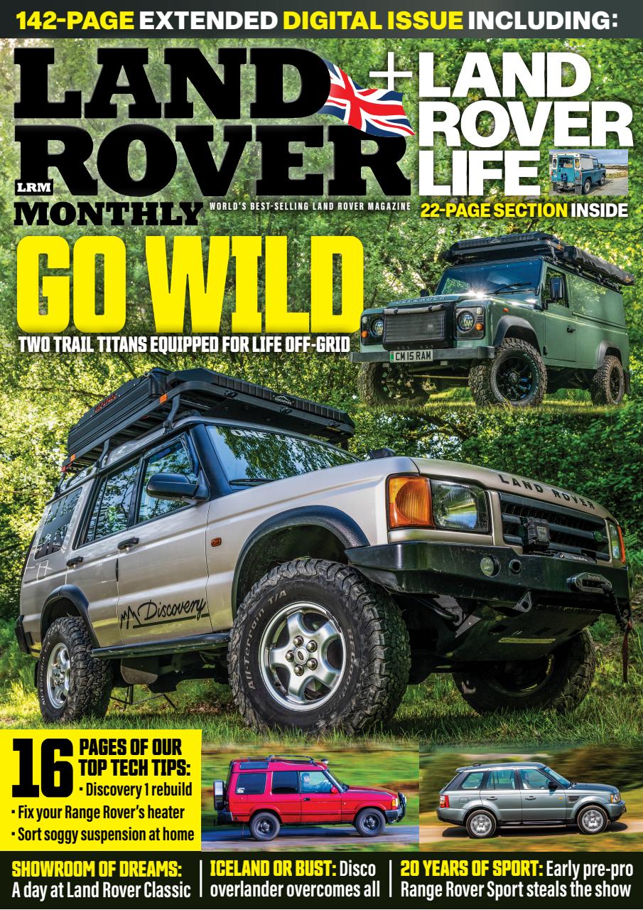 Land Rover Monthly Preview Pages