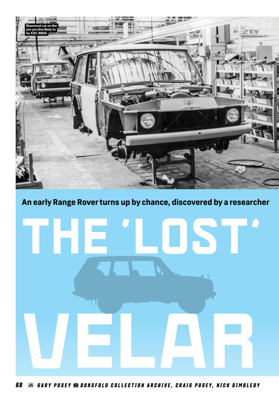 Land Rover Monthly Preview Pages