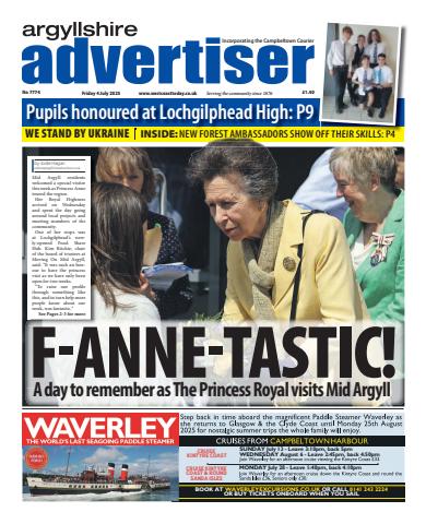 Argyllshire Advertiser issue Friday, July 04, 2025