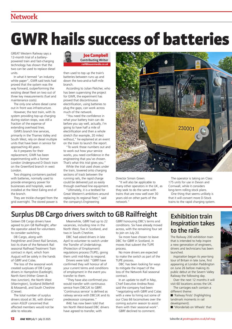 Rail Preview Pages