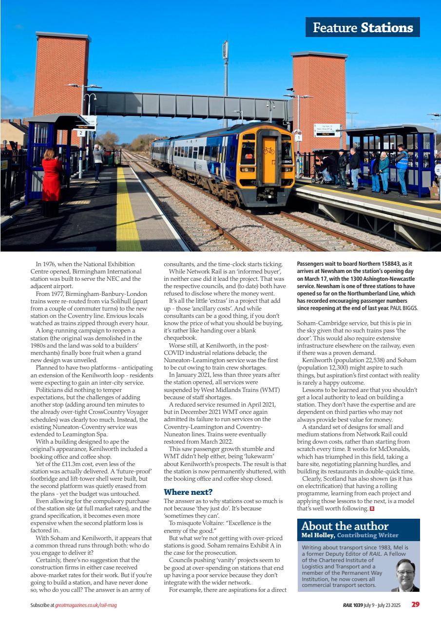 Rail Preview Pages