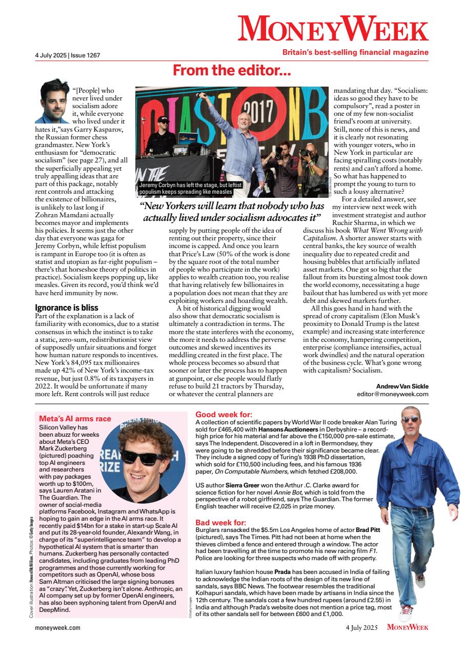 MoneyWeek Preview Pages