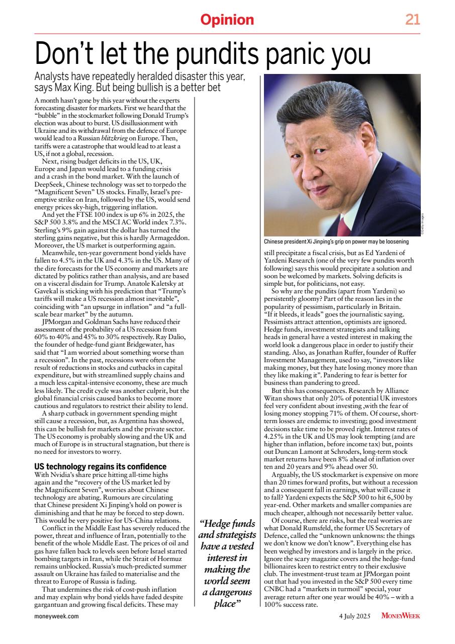 MoneyWeek Preview Pages