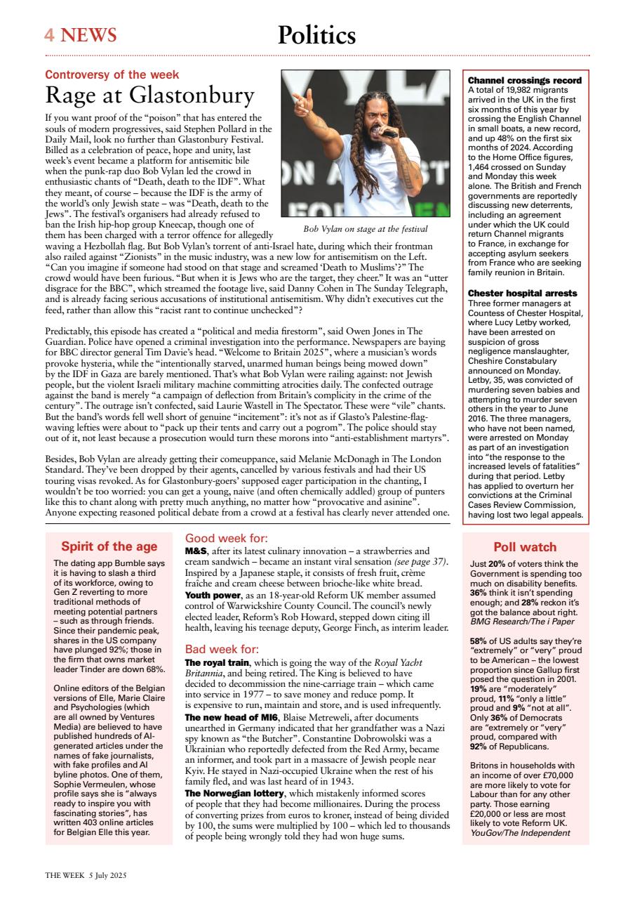 The Week Preview Pages