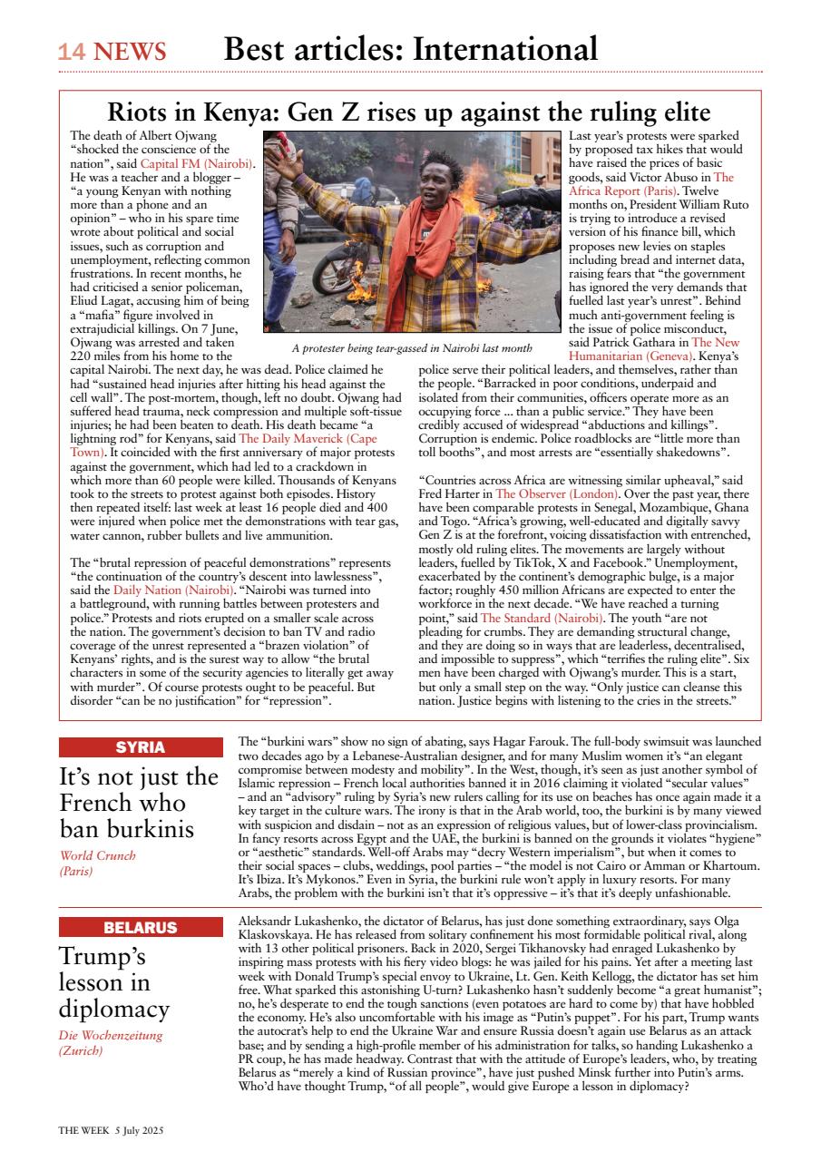 The Week Preview Pages