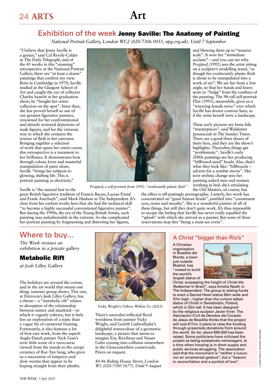 The Week Preview Pages