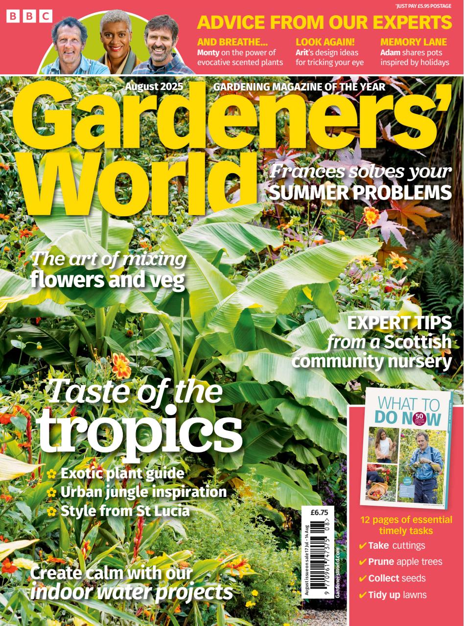BBC Gardeners’ World Magazine Preview Pages