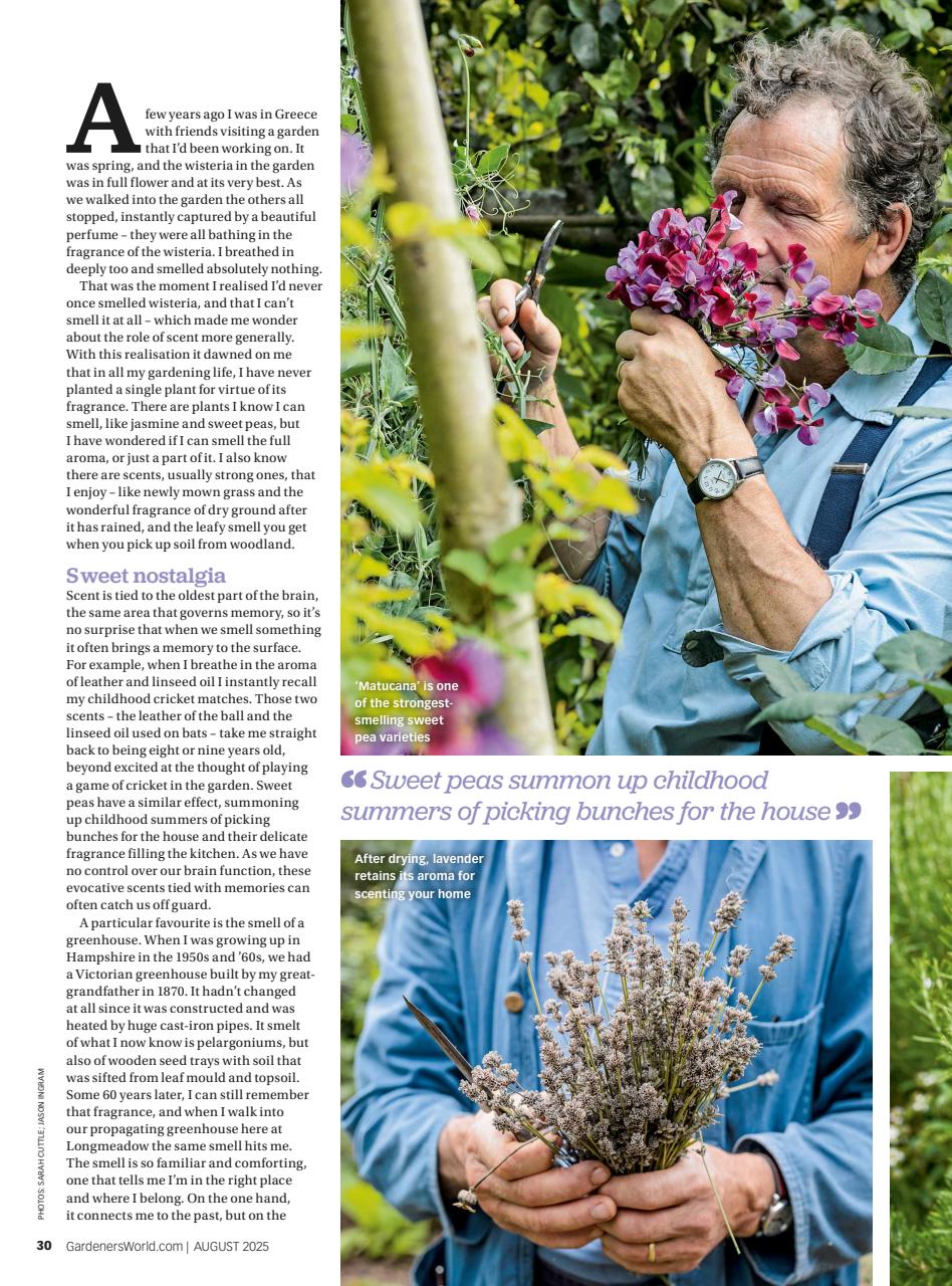 BBC Gardeners’ World Magazine Preview Pages