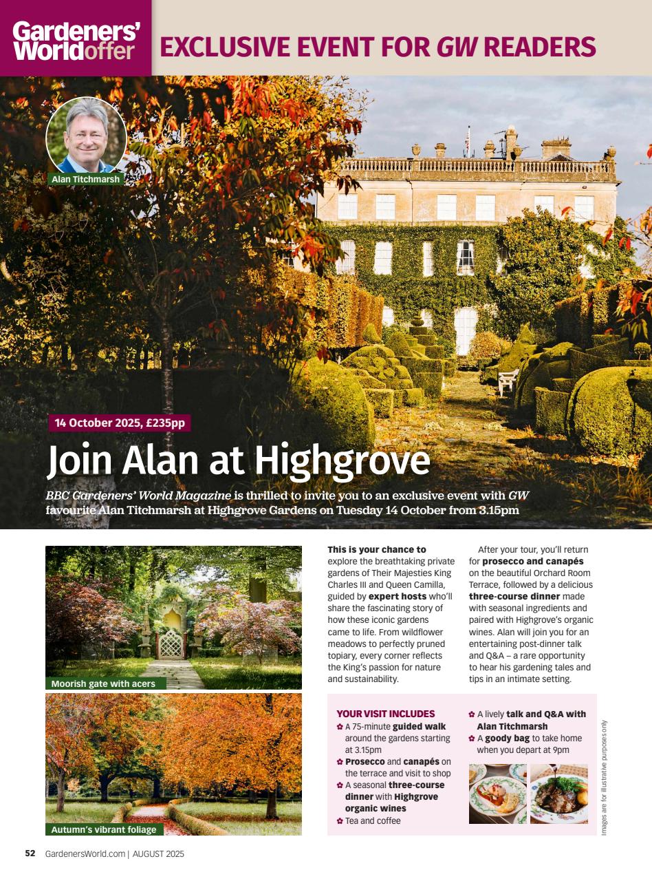 BBC Gardeners’ World Magazine Preview Pages